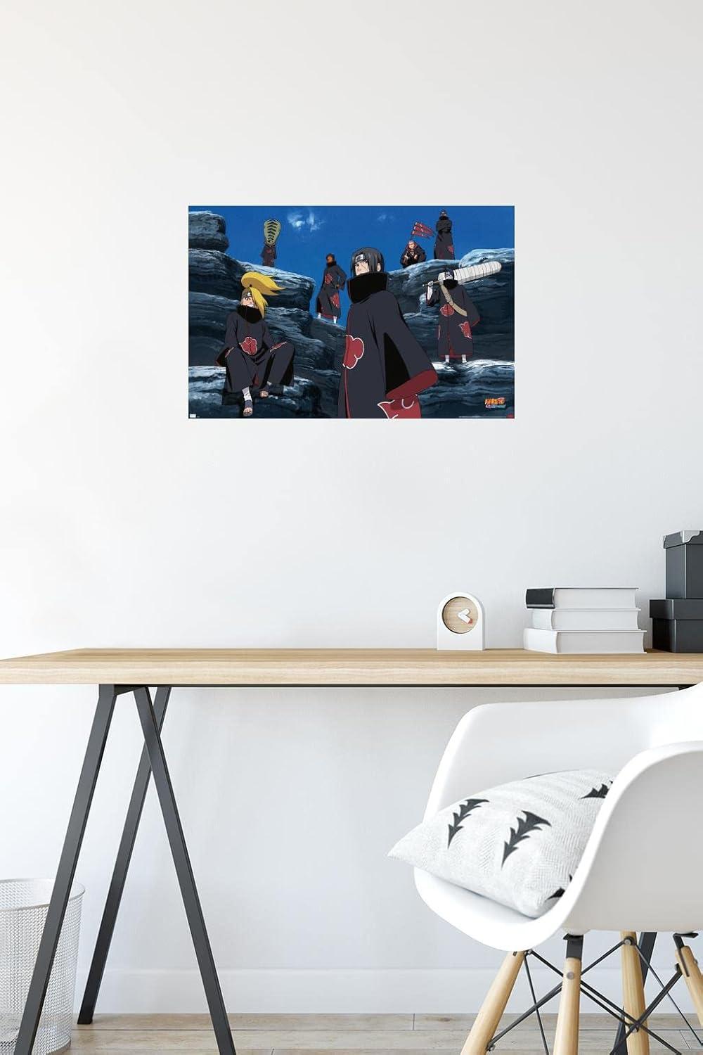 Naruto Shippuden - Akatsuki Wall Poster, 14.725" x 22.375"