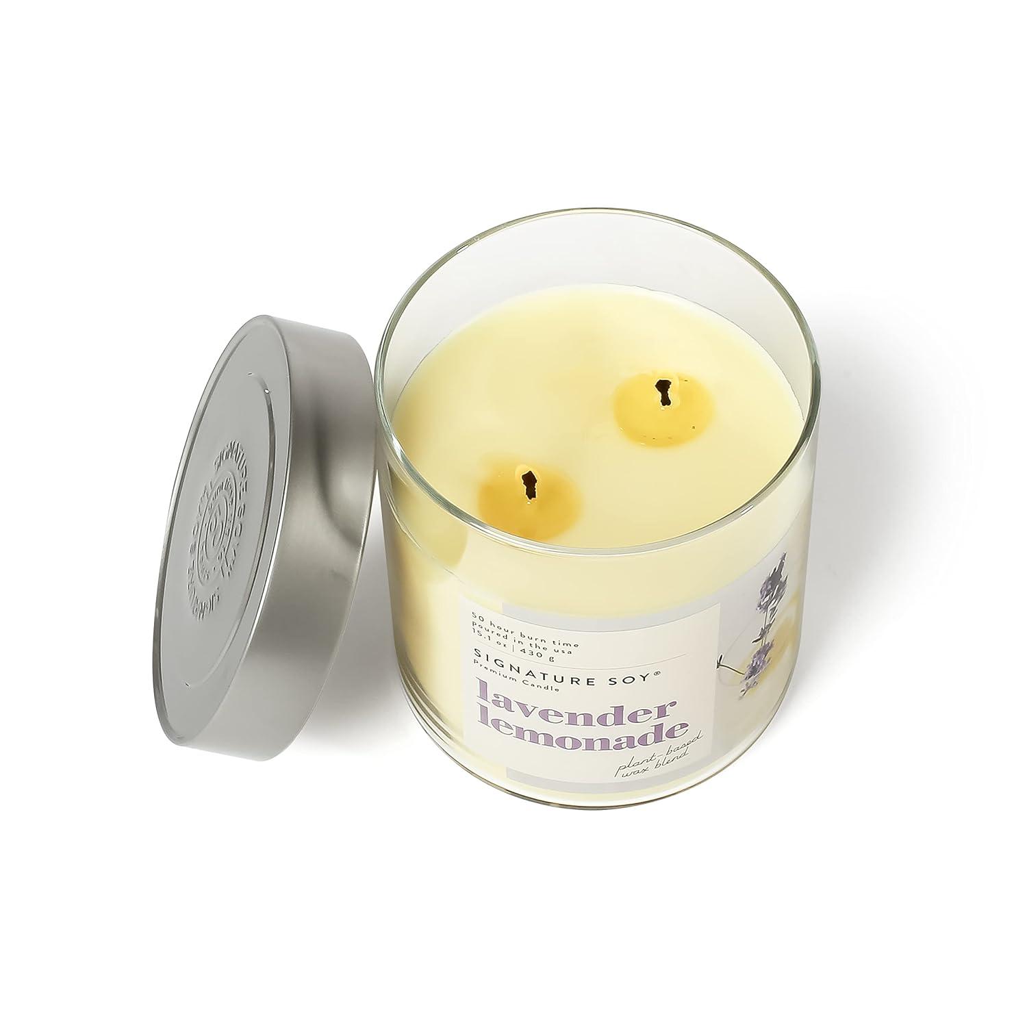 Signature Soy Signature Soy Lidded Lavender Lemonade Scented Candle