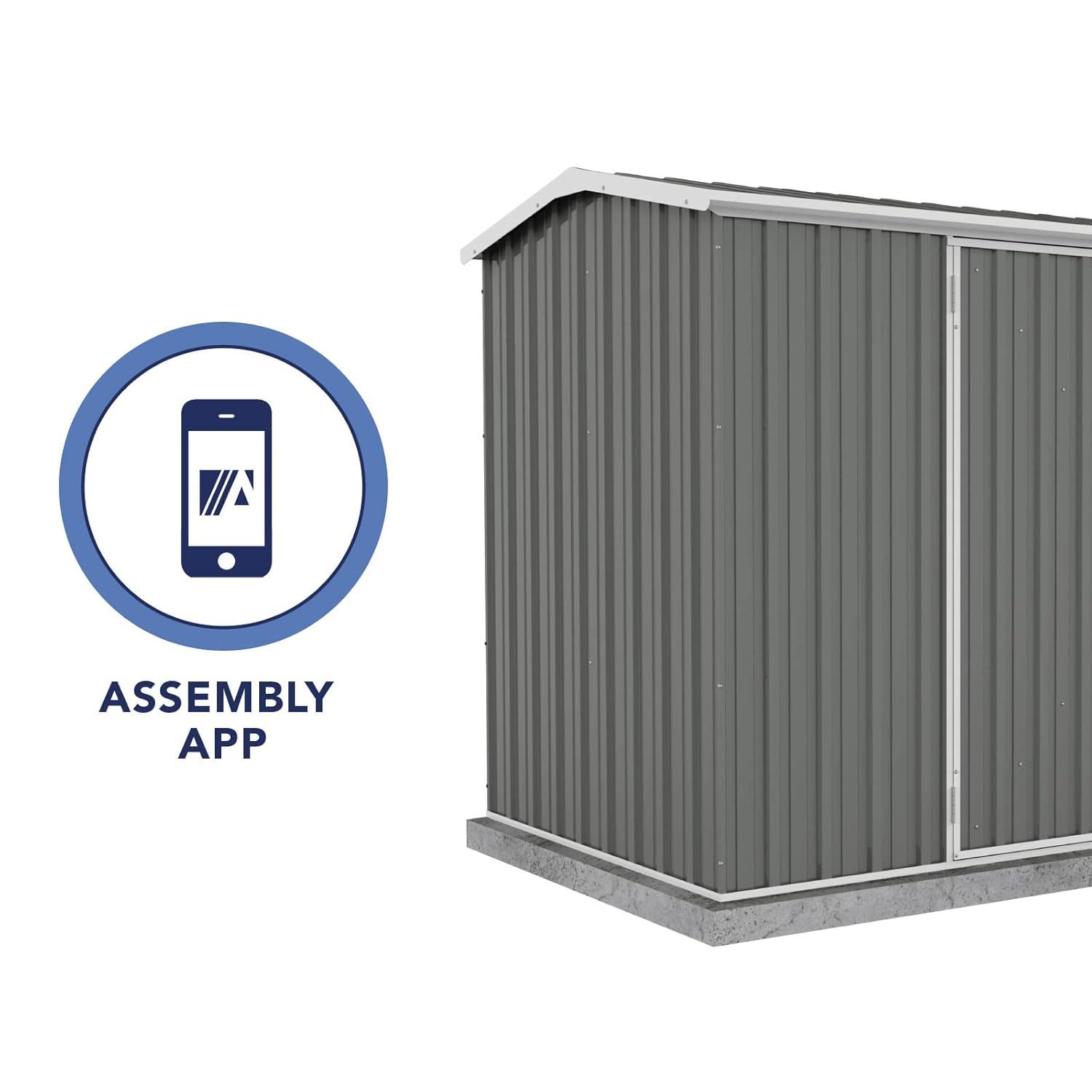 Absco Absco Premier 10 ft. W x 10 ft. D Metal Storage Shed