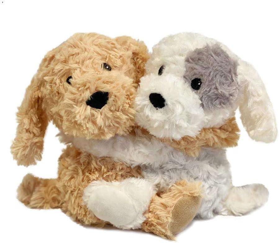 Warmies 10-inch Plush Puppy Hugs with Lavender Scent