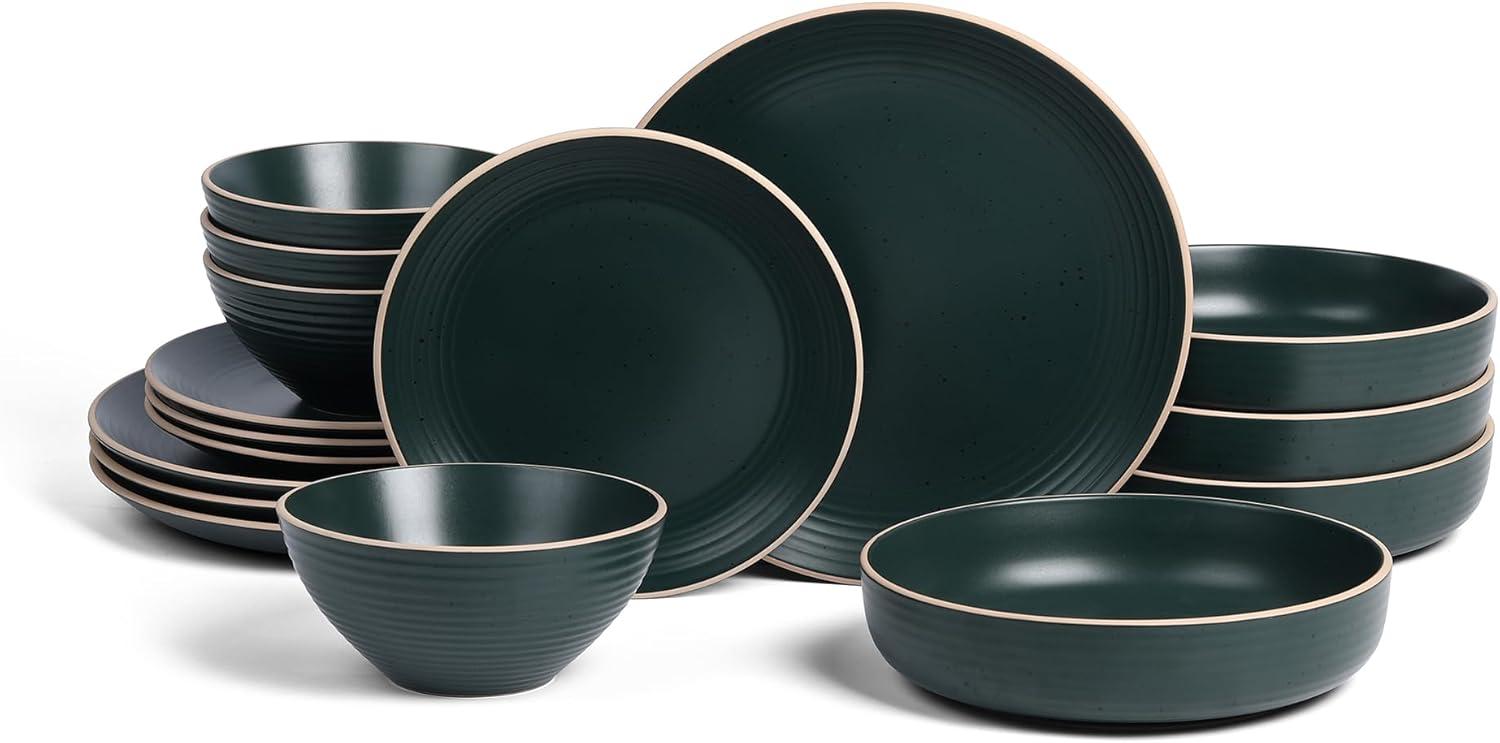 Stone Lain Lauren 16-Piece Dinnerware Set Stoneware