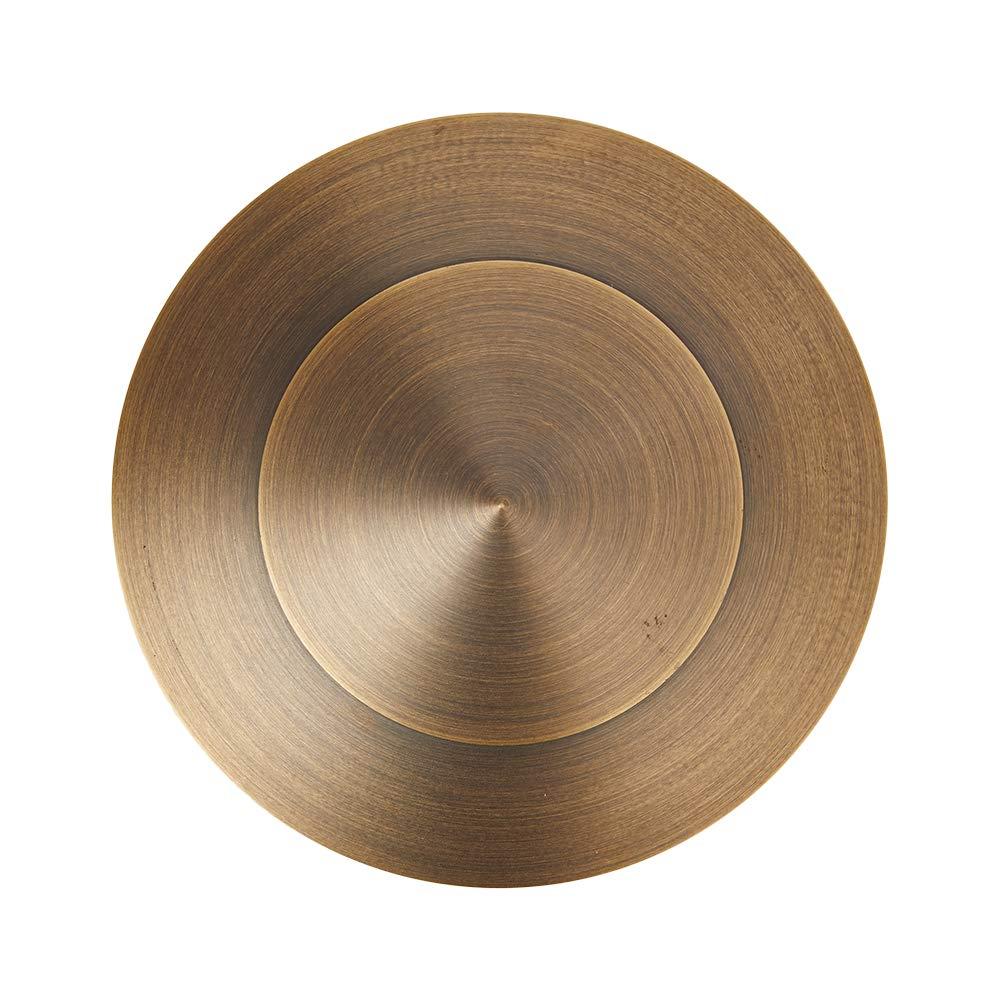 VOLT 3-Tier Brass Pagoda Path Light with LED Bulb