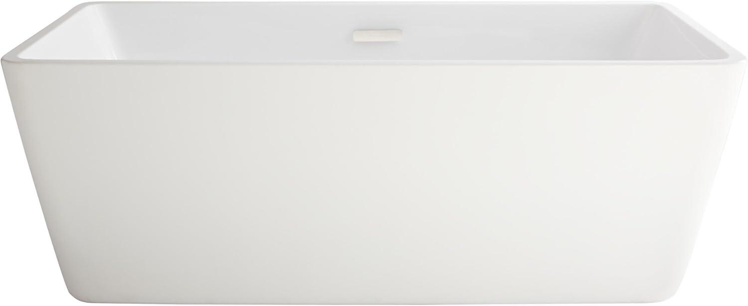 American Standard Freestanding Tub Overflow Cover and Drain Kit in Polished Nickel Drainage Systems