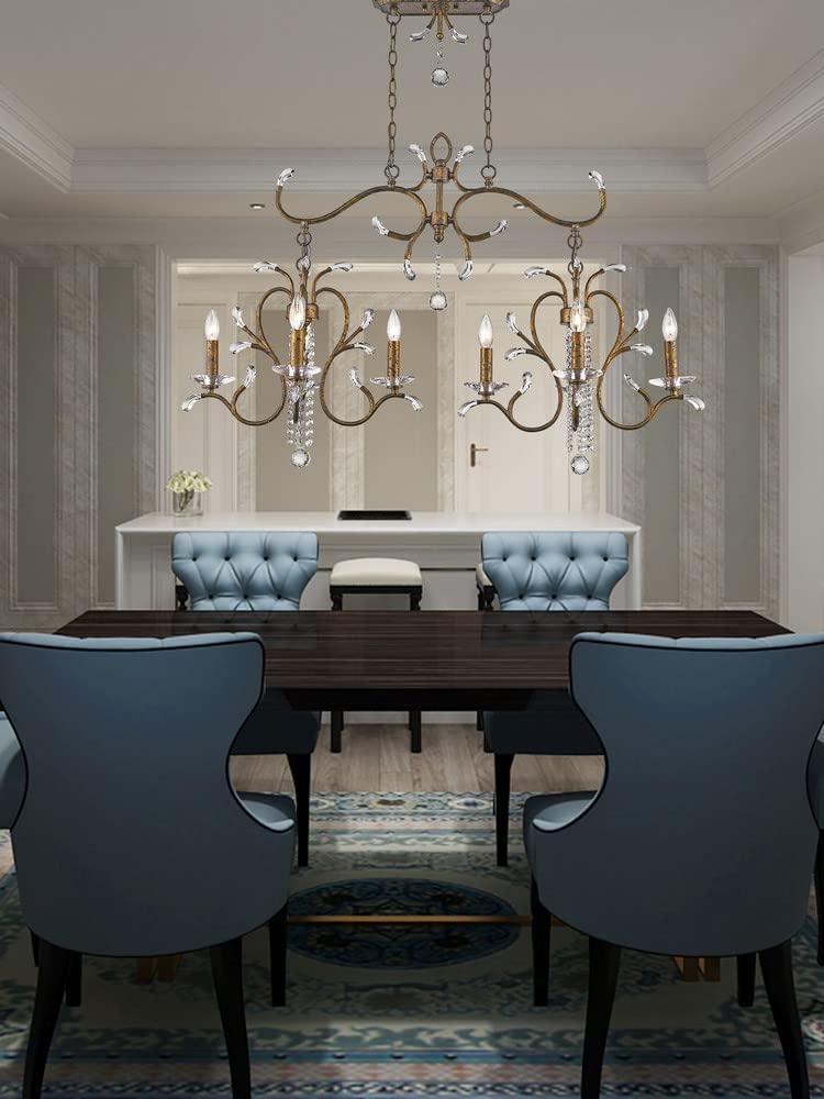 Livex Lighting Serafina 8 - Light Chandelier in  Hand Applied Venetian Golden Bronze