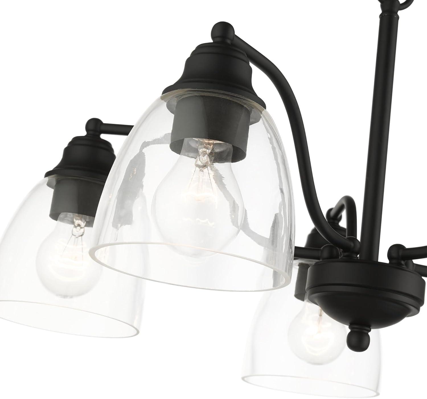 Livex Lighting Montgomery 5 - Light Chandelier in  Black