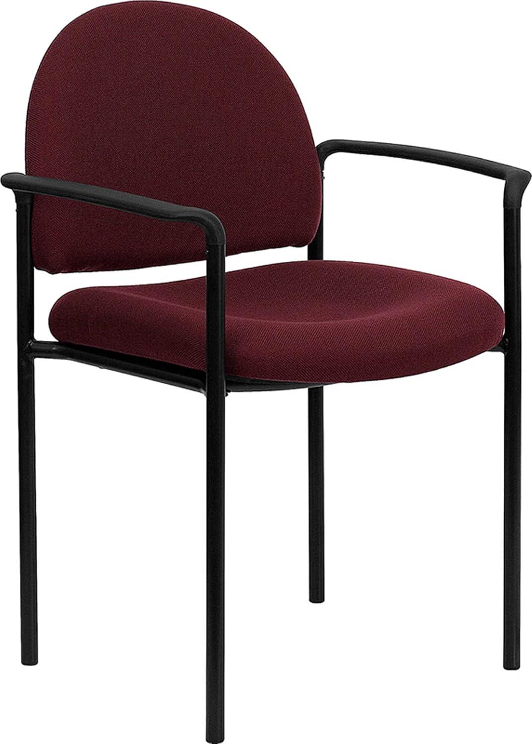 Prather Comfort Stackable Steel Side Reception Chair