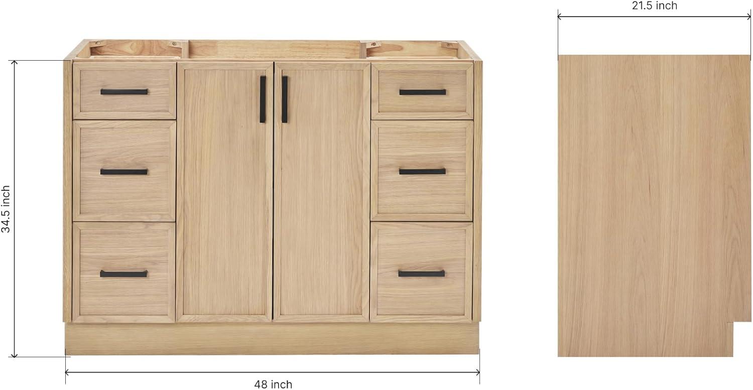 ARIEL Kelly 48 Single Bathroom Vanity Base Only