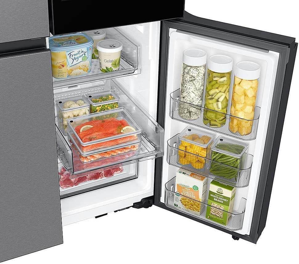 Samsung Bespoke 4-Door Flex Refrigerator 29 cu. ft. in with AI Family Hub+ and AI Vision Inside