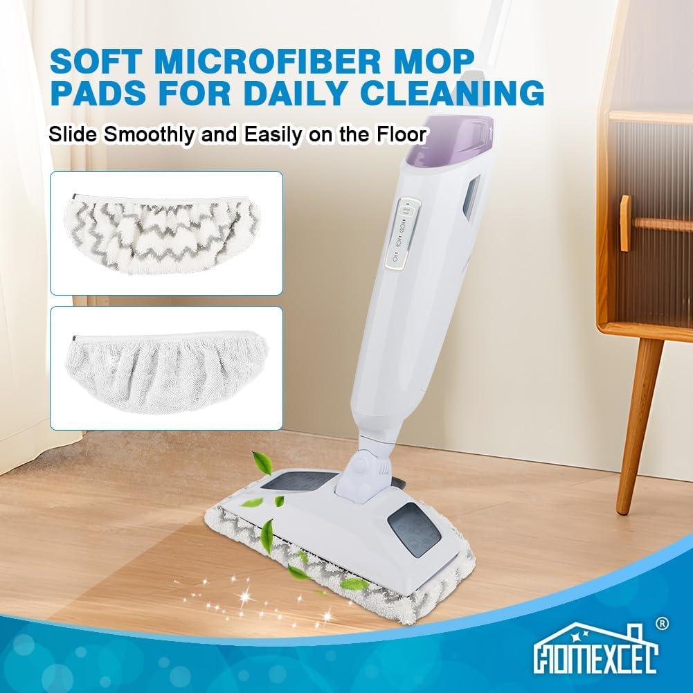 Detetap Steam Mop Replacement Pads Compatible with Bissell Powerfresh Steam Mop 1940 1806 1440 1544 Series, Model 19402 19404 19408 2685A 2075A 1940A 1940Q 1940T 1940W, Steam Mop Pads Refills,4 Pack