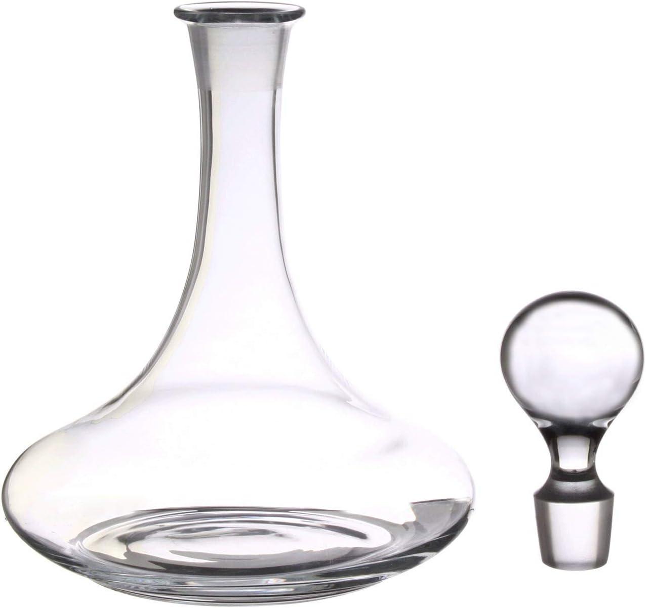 Capitaine 25.4 Oz Hand-Blown Glass Wine Decanter