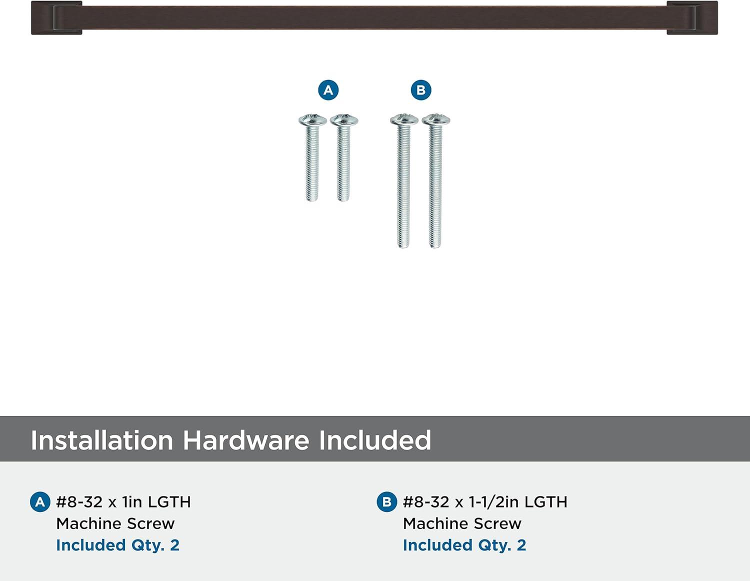 Amerock Westerly 12-5/8 inch (320mm) Center-to-Center Oil-Rubbed Bronze Cabinet Pull