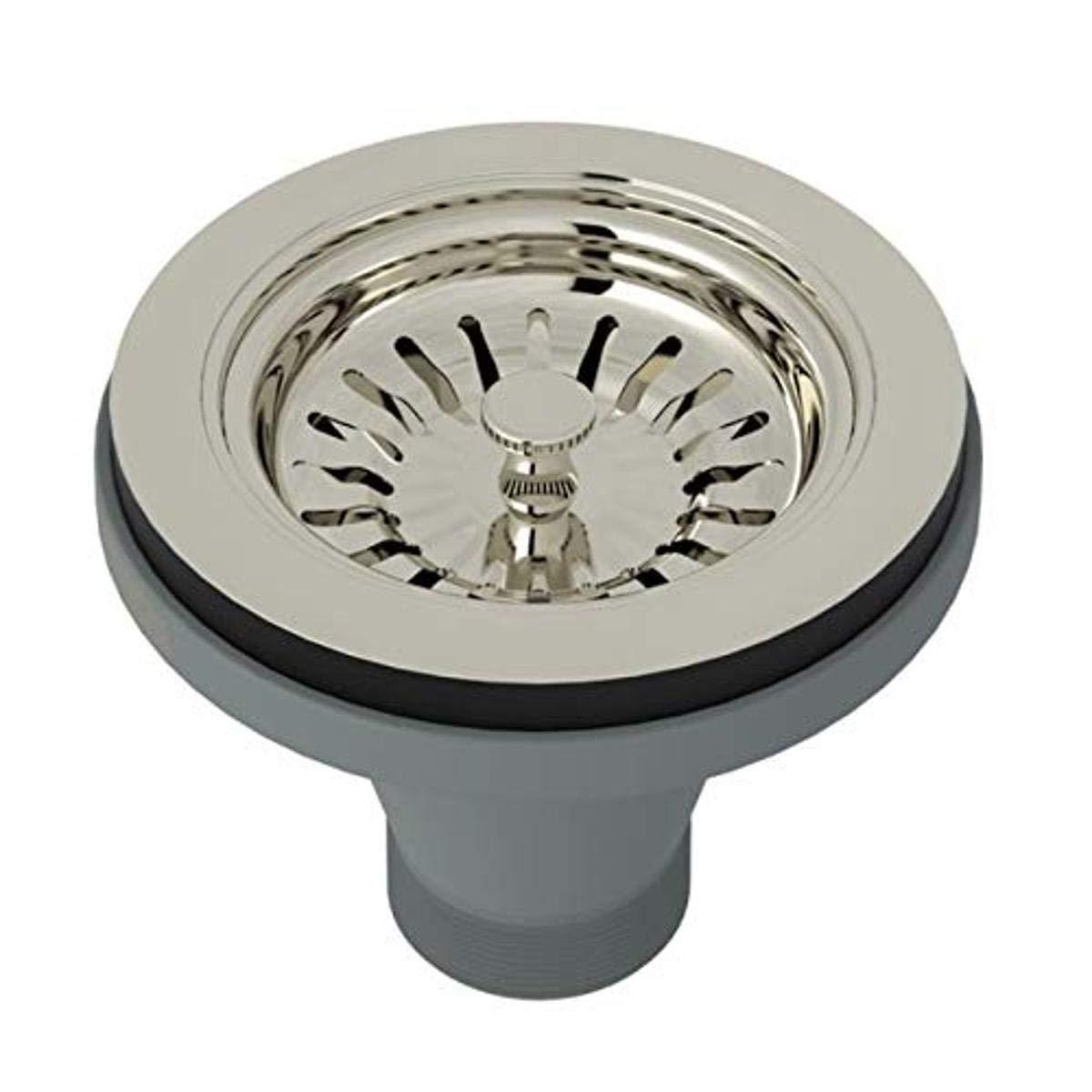 Rohl 735PN Inca Brass Basket Strainer without Pop-Up