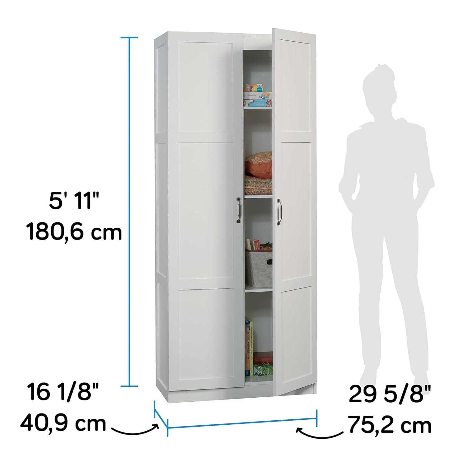 Lark Manor™ Select Storage Cabinet/ Pantry cabinets, White finish