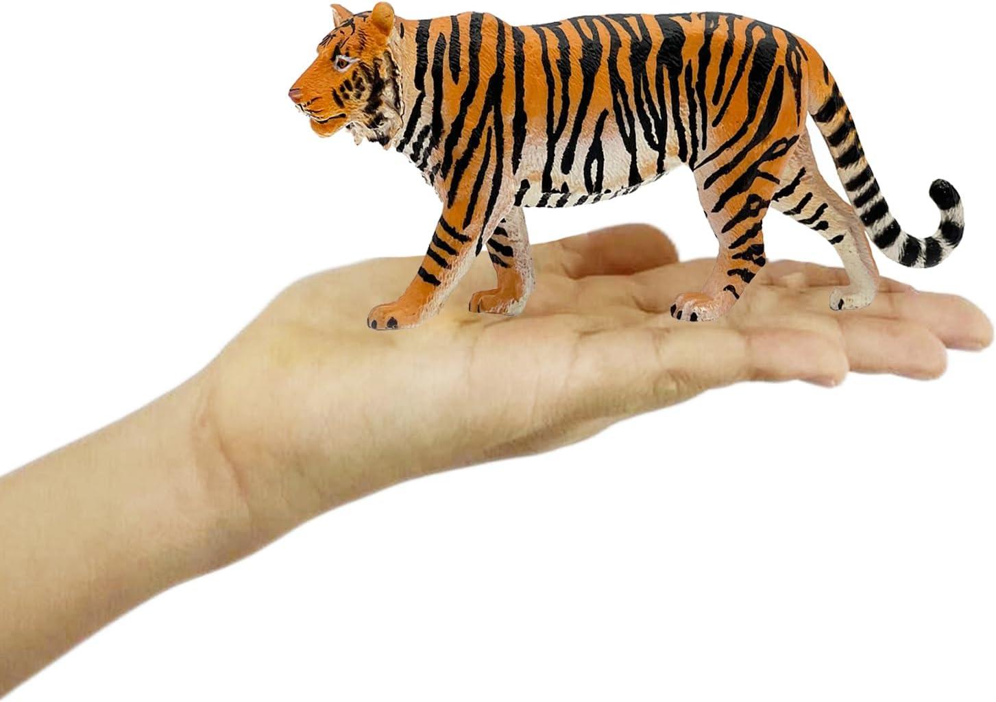 14729 Tiger Figurine, Orange & Black