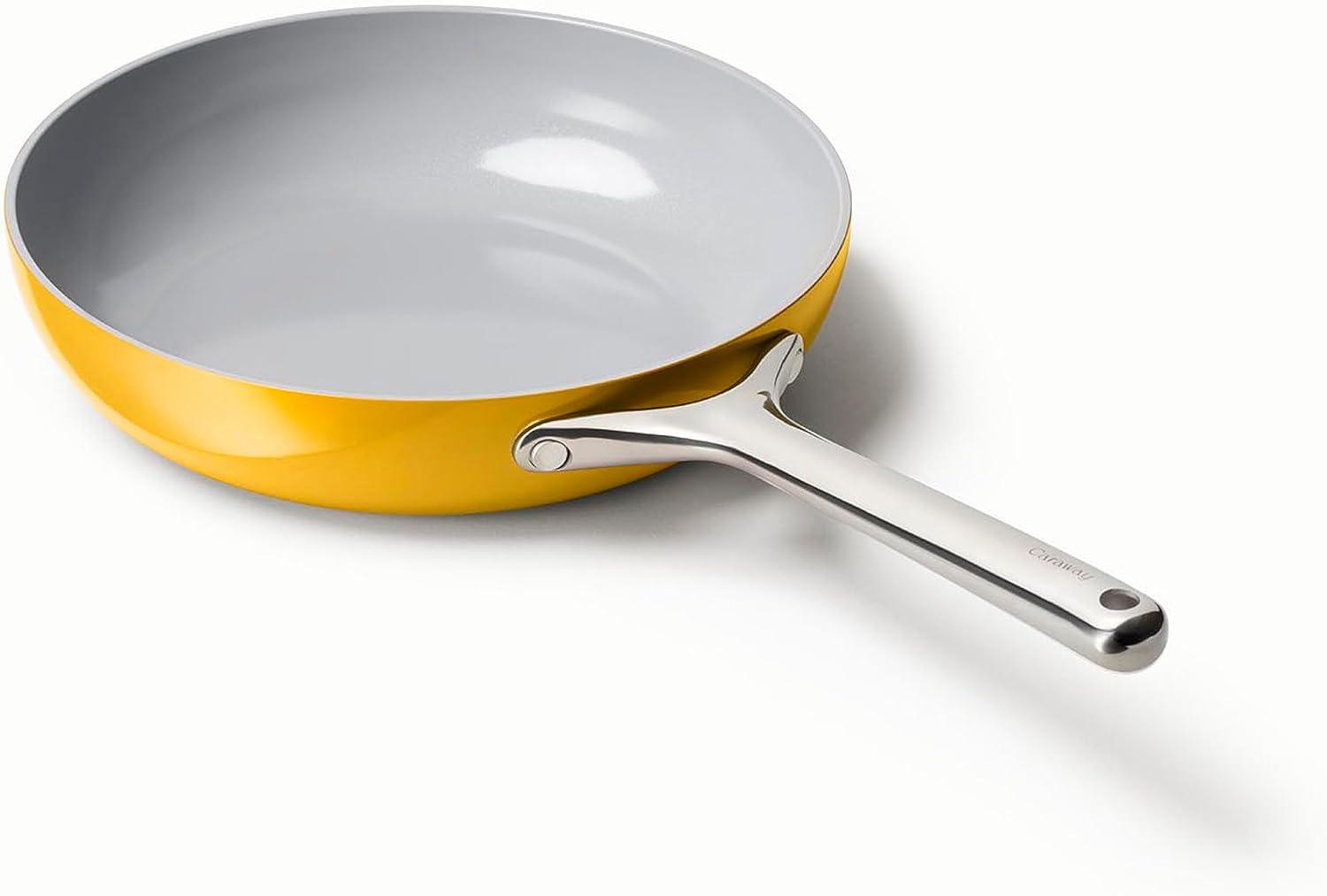 Marigold 10.5" Nonstick Ceramic Fry Pan with Stainless Steel Handle