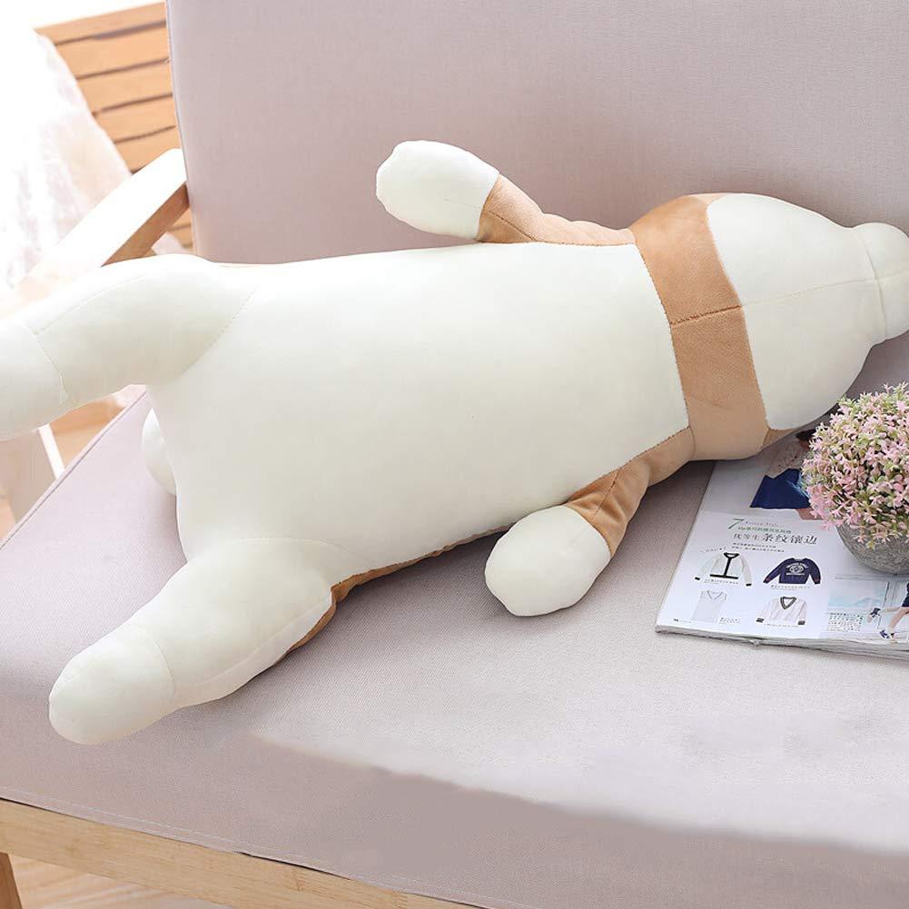 Stuffed Plush Shiba Inu Animal Toy 20 Inch Dog Corgi Akita Animal Stuffed Plushies Super Soft Cute Cuddly Pillow Cushion Stuff Dolls Gifts for Children Kids Boys Girls Room Decoration, 20Inches