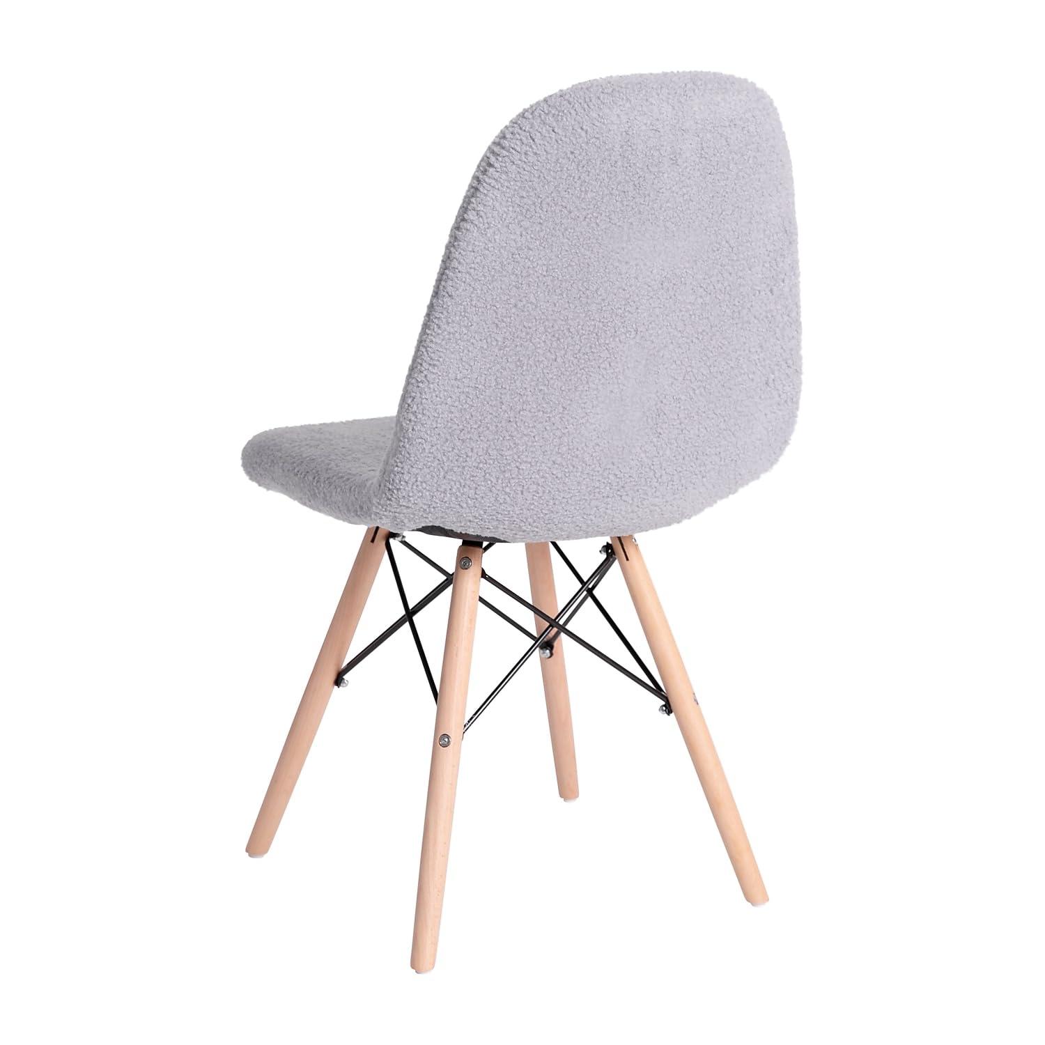Flash Furniture Shaggy Dog Light Pink Accent Chair