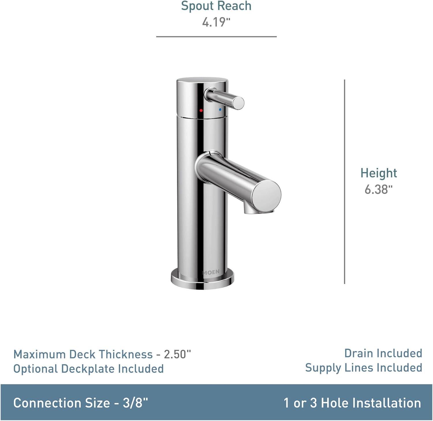 Align Single Hole Bathroom Faucet