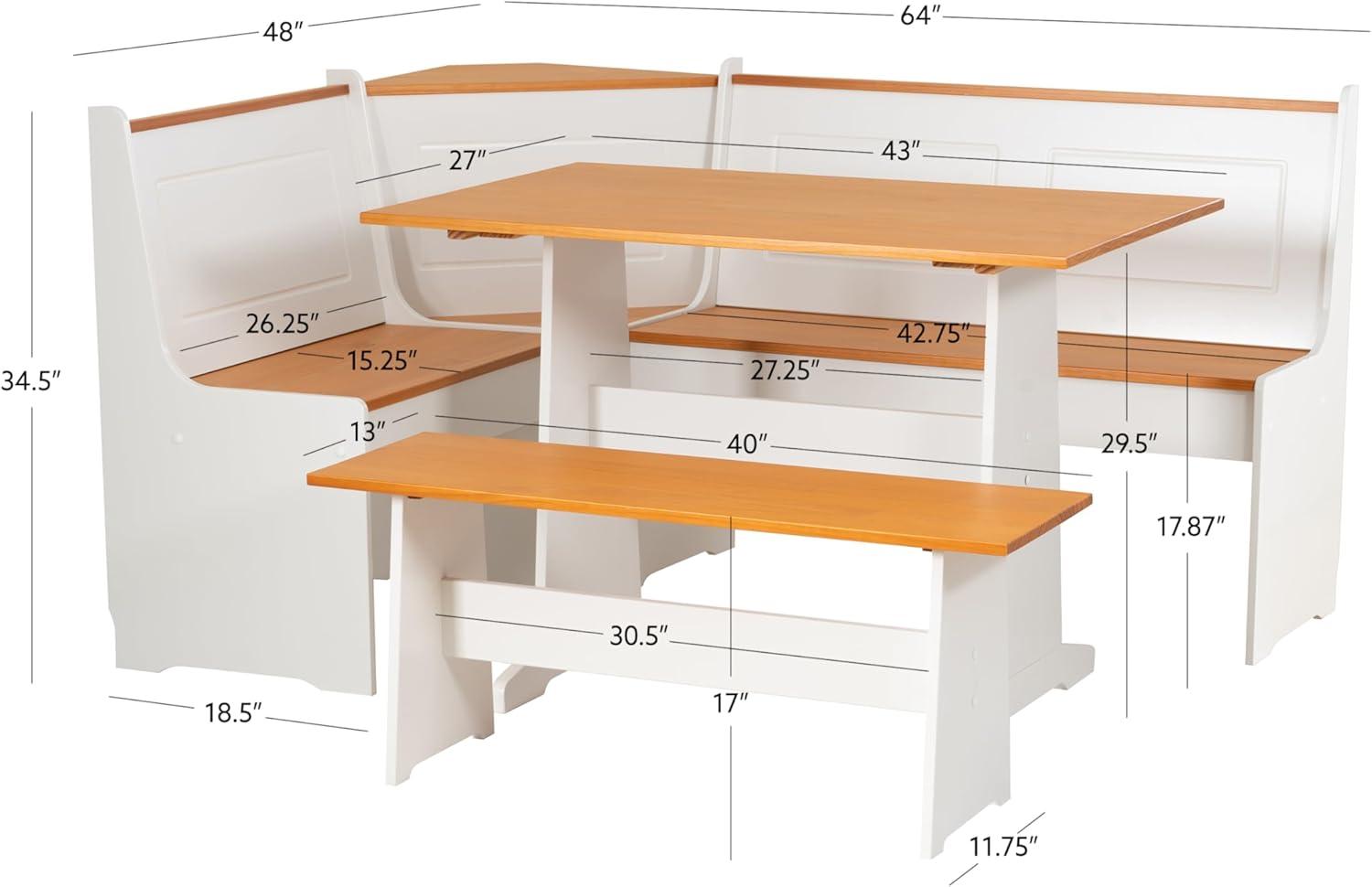 Ardmore Breakfast Nook - Linon