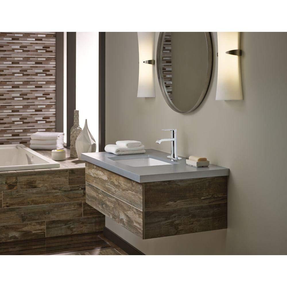 Moen WS84760 Genta Chrome One-Handle Bathroom Faucet