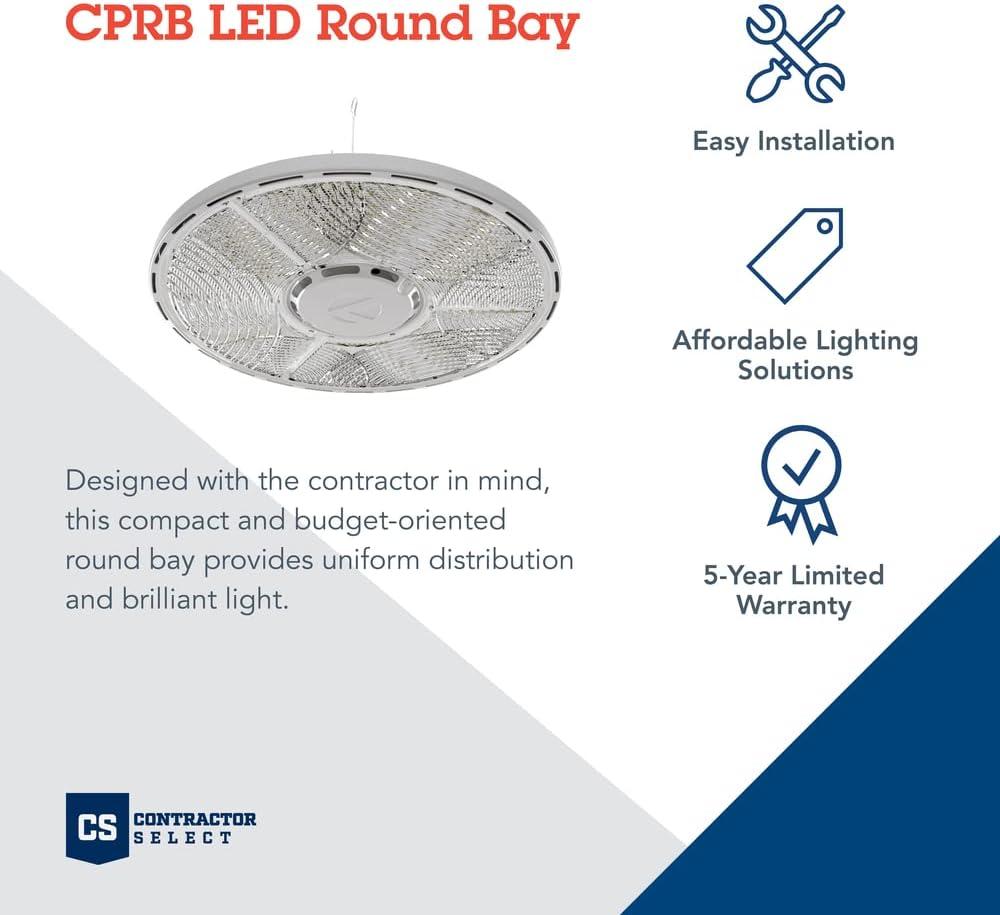 Dimmable Circle High Bay Ceiling Light