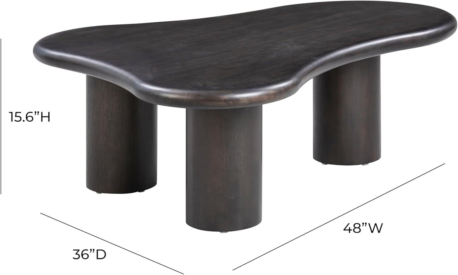 TOV Furniture Gotham Onyx Black Coffee Table