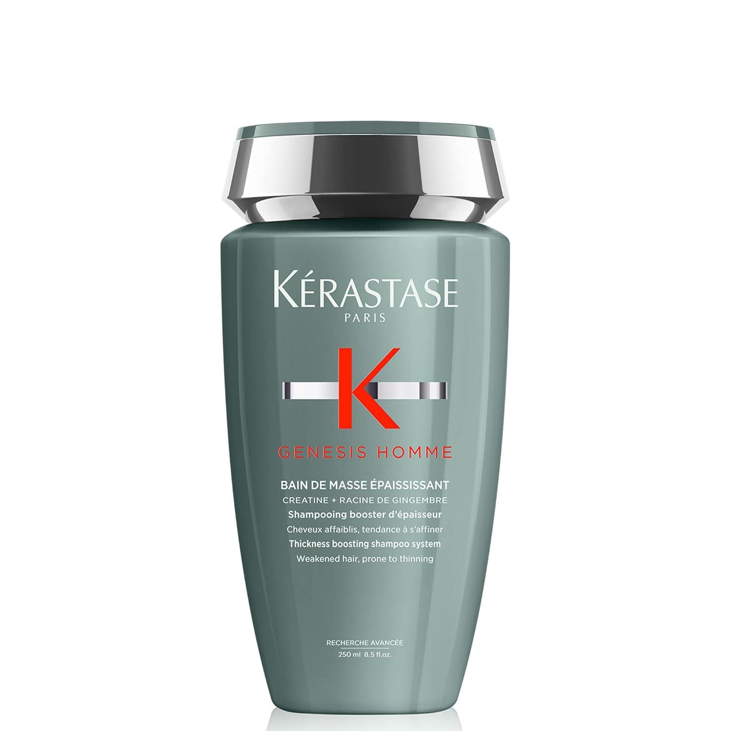 Kerastase K Genesis Homme Bain De Masse Epaississant Thickness Boosting Shampoo System, 8.5 oz
