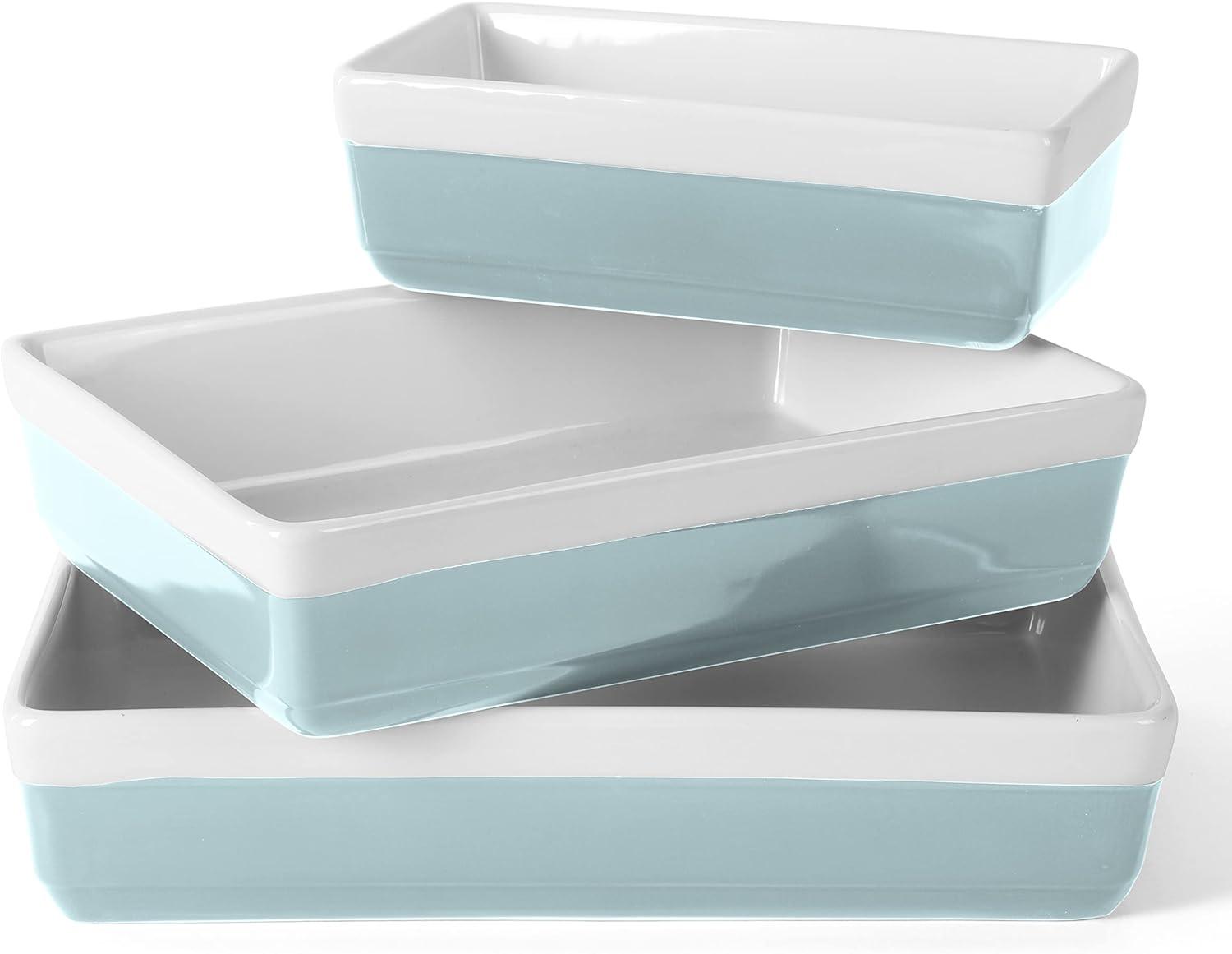 Martha Stewart Martha Stewart 3 Piece Stoneware Bakeware Set