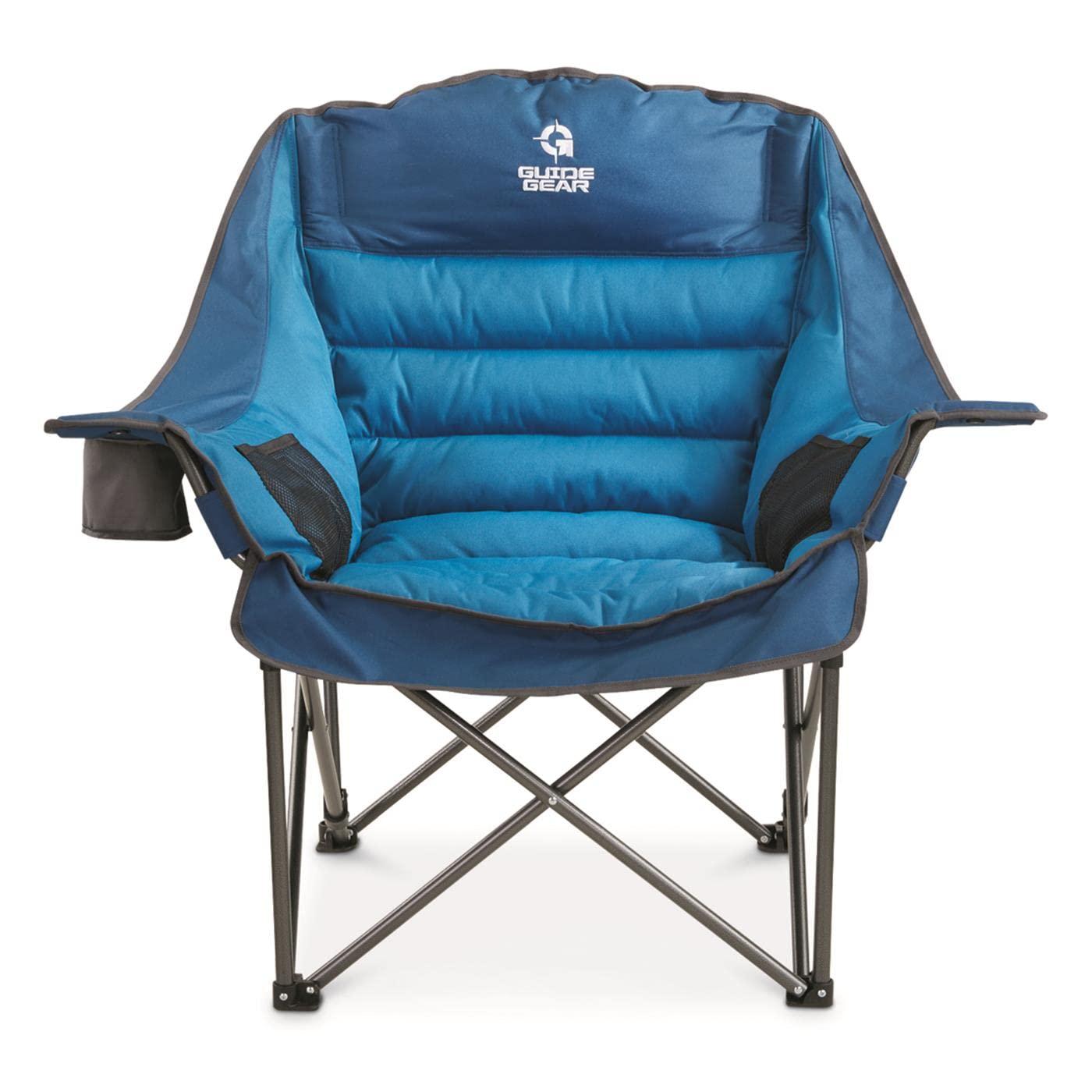 Guide Gear Oversized XL Comfort Padded Camping Chair, 400-lb. Capacity.