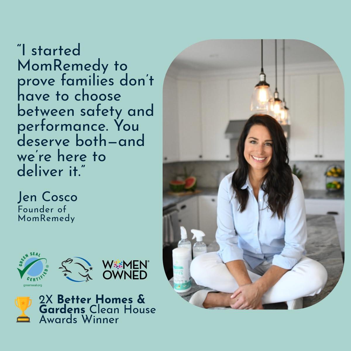 MomRemedy Hydrogen Peroxide Based Household Cleaner & Stain Remover - 24oz each/3-pack