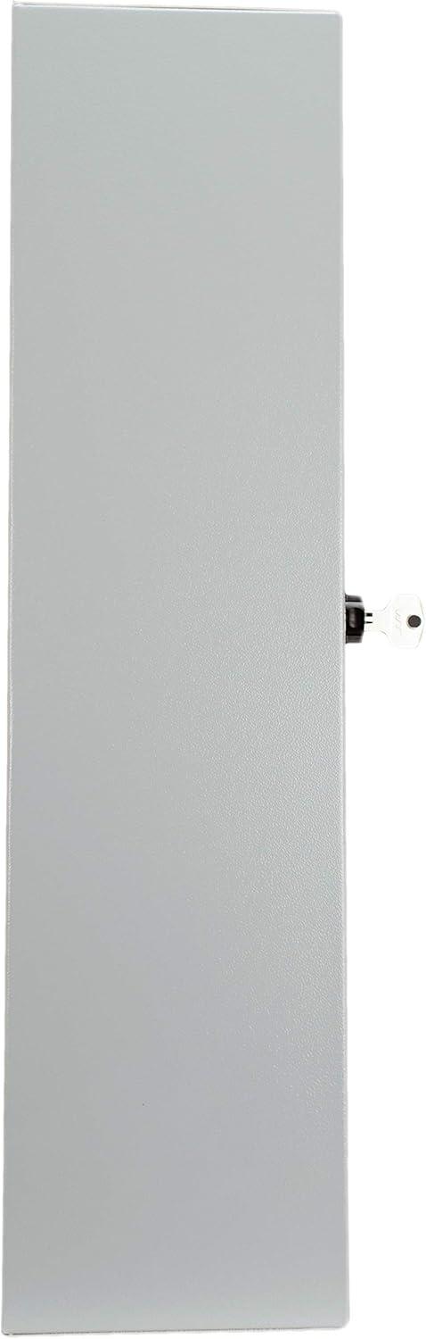 Gray Steel Wall Mount Key Cabinet with Combination Lock