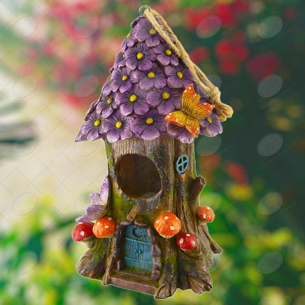 Red Carpet Studios Bird House Flowers and Tree