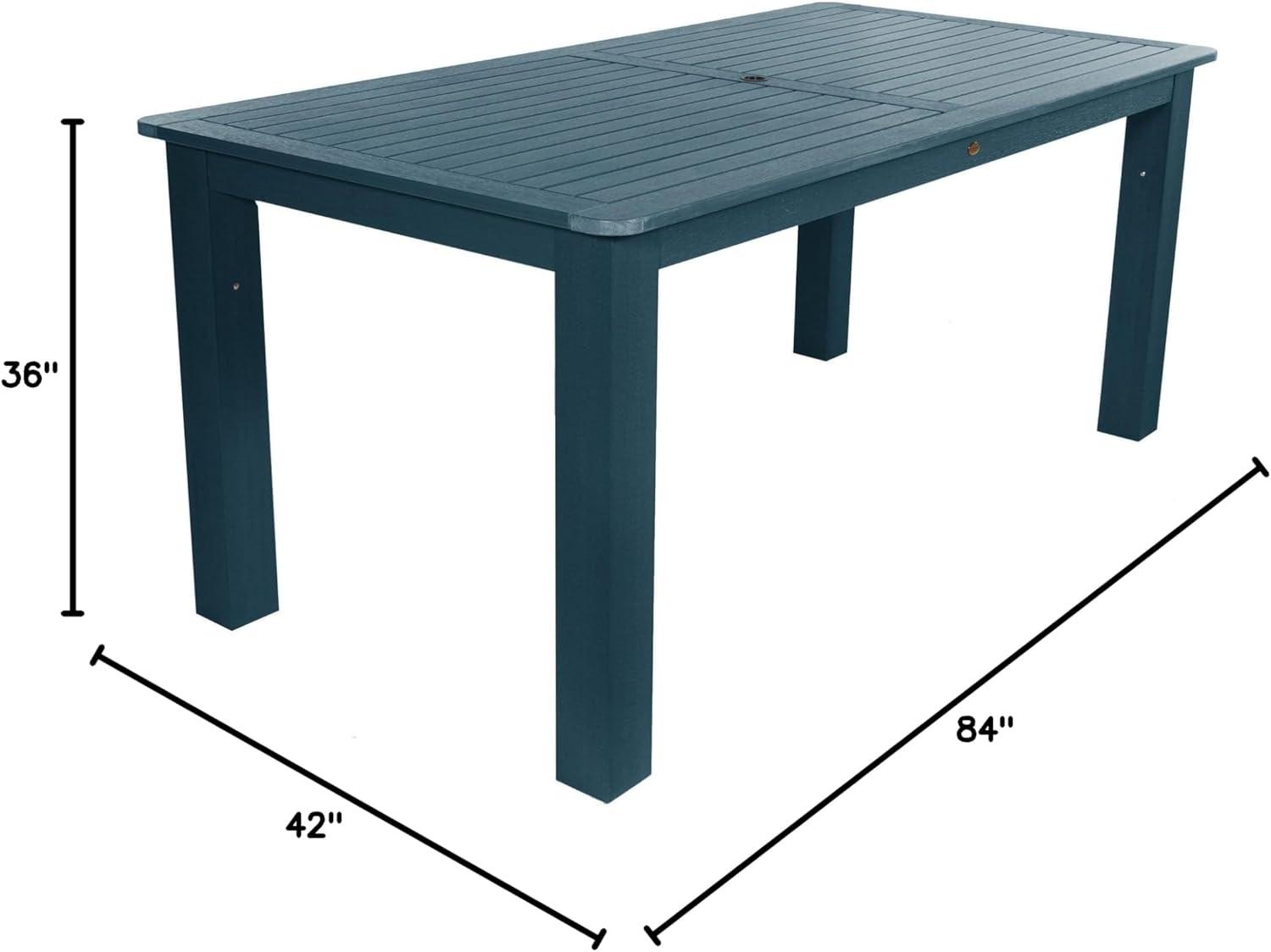 Highwood 42" x 84" Rectangle Dining Table - Counter Height, Outdoor, Eco-friendly, Synthetic Wood