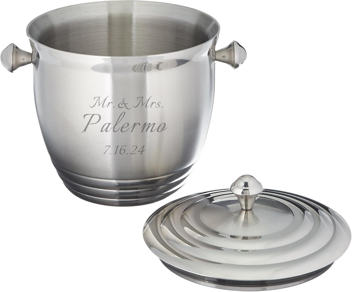 Tuscany Metal Classics Stainless Ice Bucket