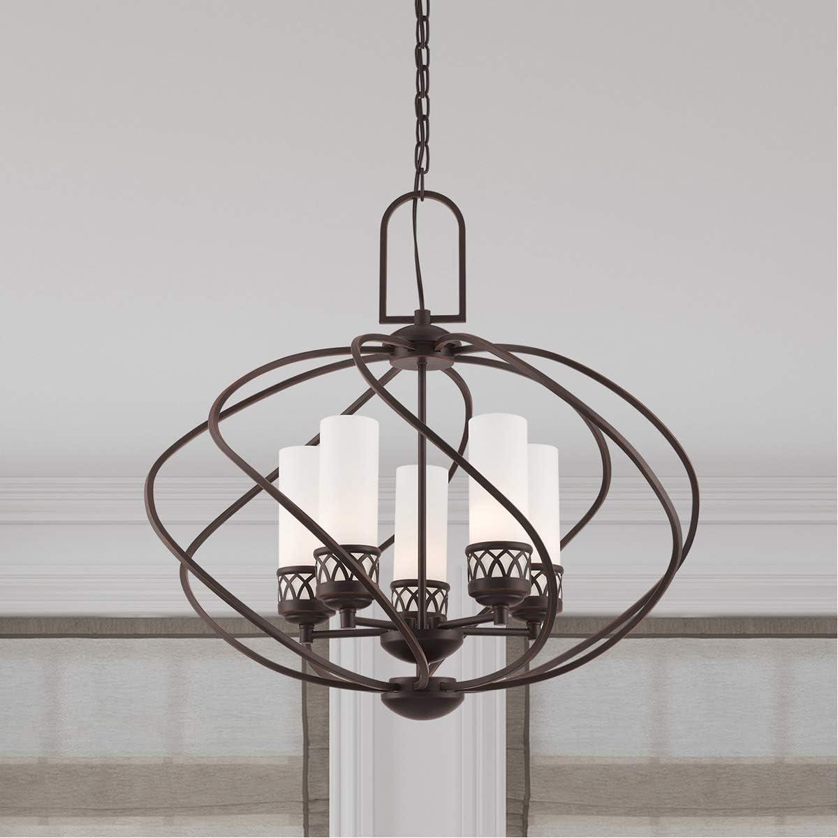 Livex Lighting Westfield 5 - Light Chandelier in  Olde Bronze
