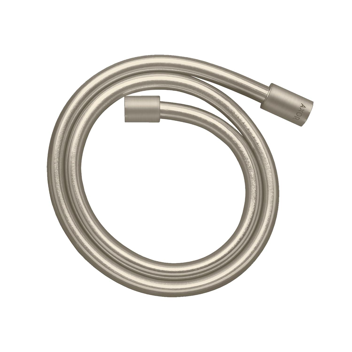 hansgrohe Handheld Shower Replacement Shower Hose Handshower Hose in Brushed Nickel, 28282820