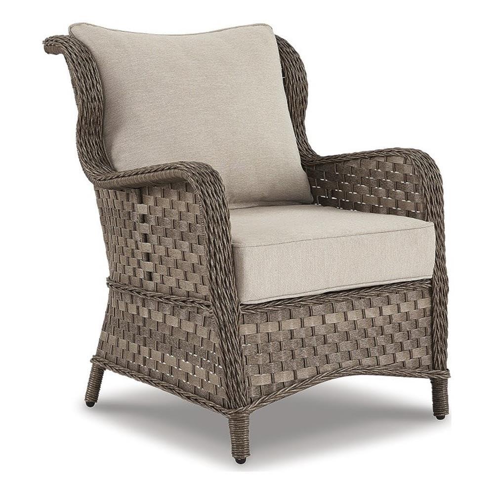 Clear Ridge Lounge Chair with Cushion (Set of 2)