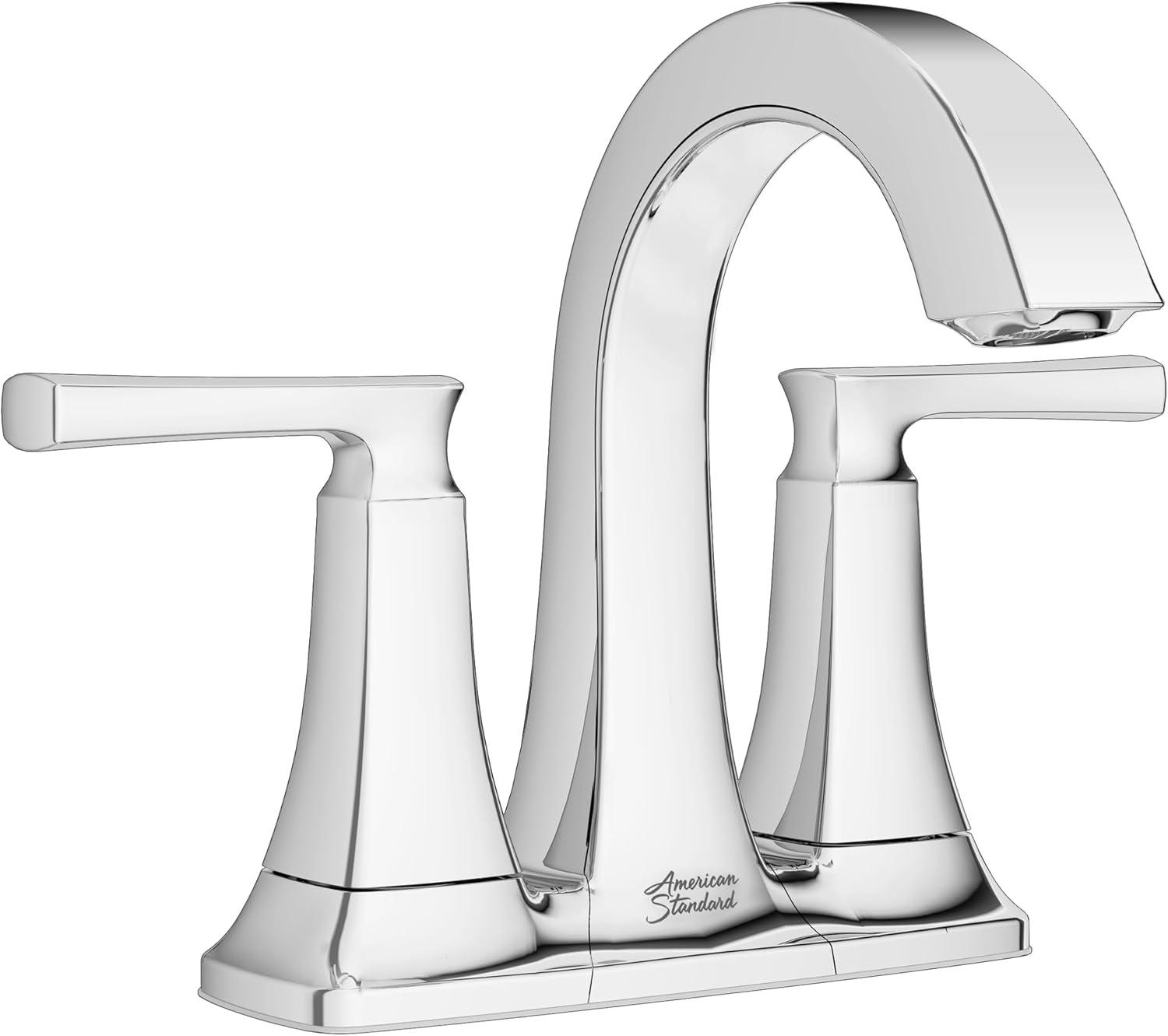 Belmeade Chrome 2-Handle Centerset Bathroom Faucet with Pop-Up Drain