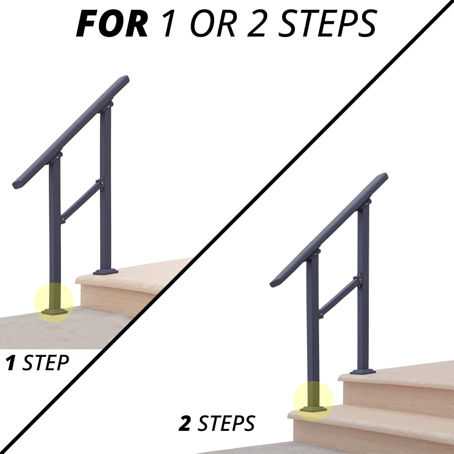 CR Home Hand Rails for Outdoor Steps for Porch, Deck, & Balcony Railing & Reviews | Wayfair