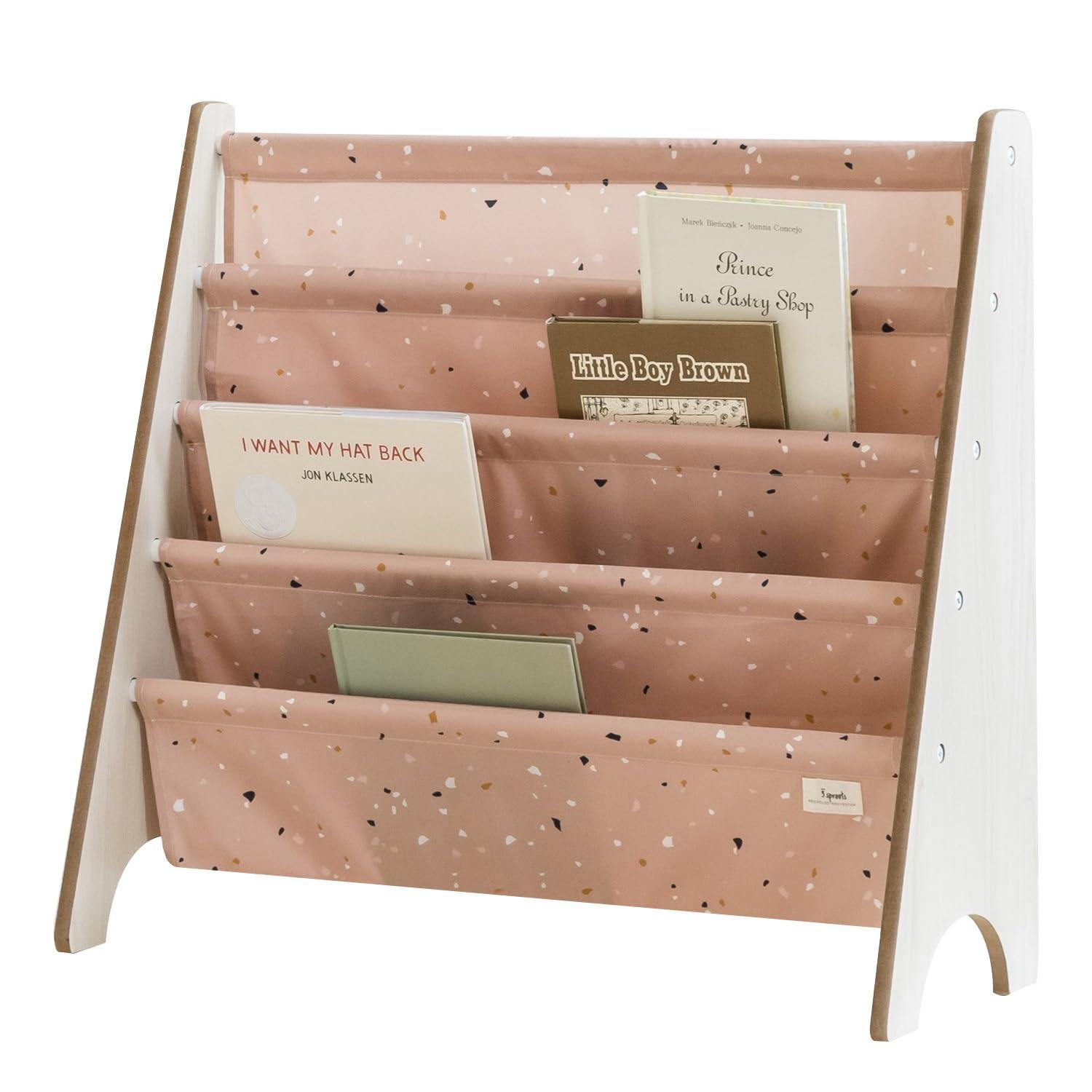 3 Sprouts - Book Shelf - Kids Book Rack Organizer  - Baby Room Bookcase