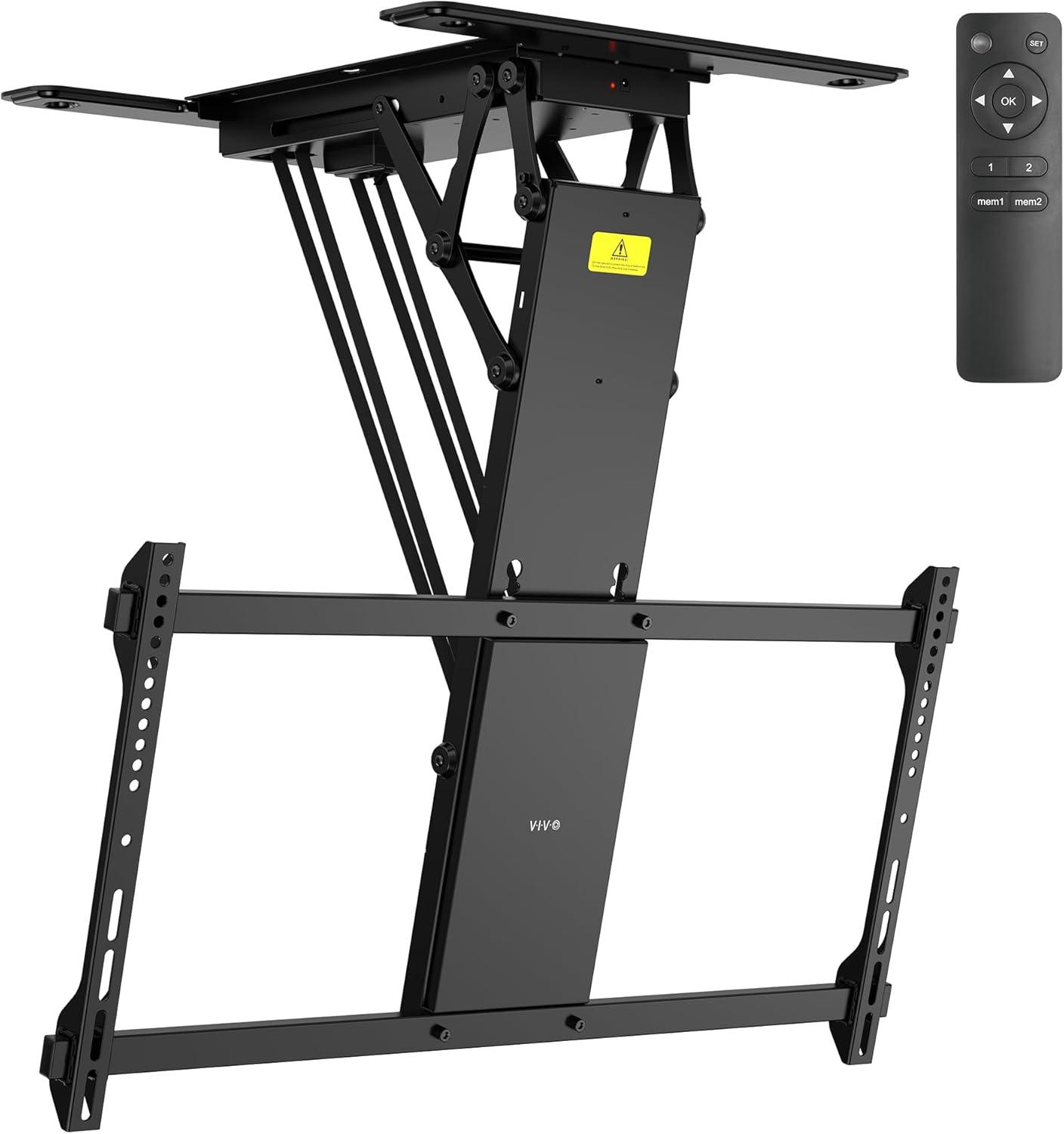 Vivo VIVO Motorized Flip Down Ceiling TV Mount for 40" to 85" Screens