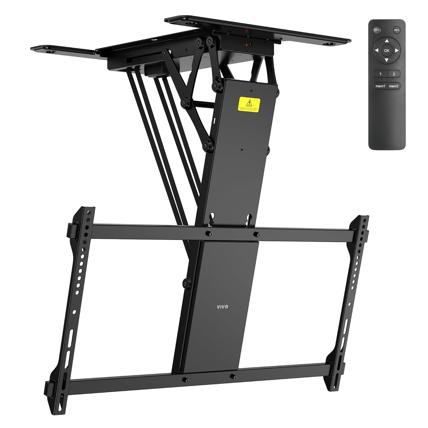Vivo VIVO Motorized Flip Down Ceiling TV Mount for 40" to 85" Screens