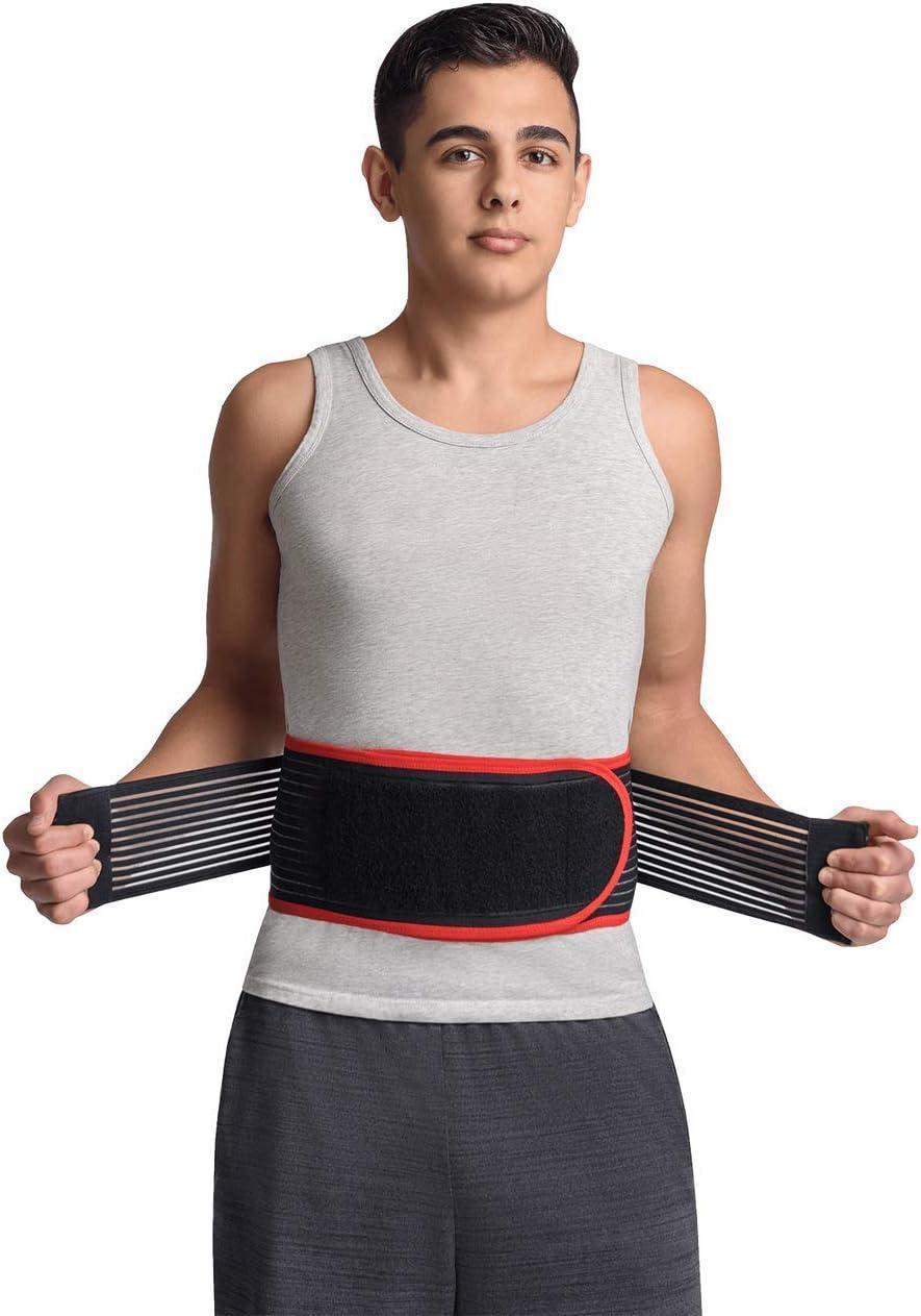 MAXAR Deluxe Bio-Magnetic Back Support Belt, Lumbar Support: BMS-511