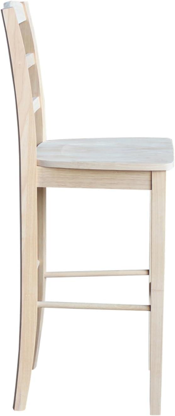 International Concepts Madrid Bar Height Stool - 30 inches Seat Height