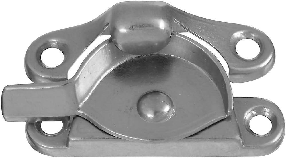 Satin Nickel Die Cast Crescent Sash Lock