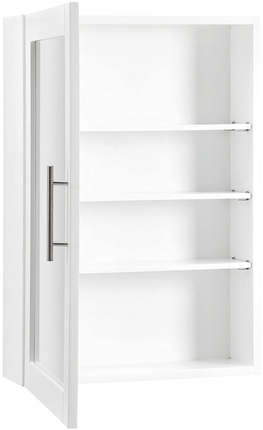 Crosley Savannah Medicine Cabinet White : Microfiber, Machine Washable, Non-Slip Backing