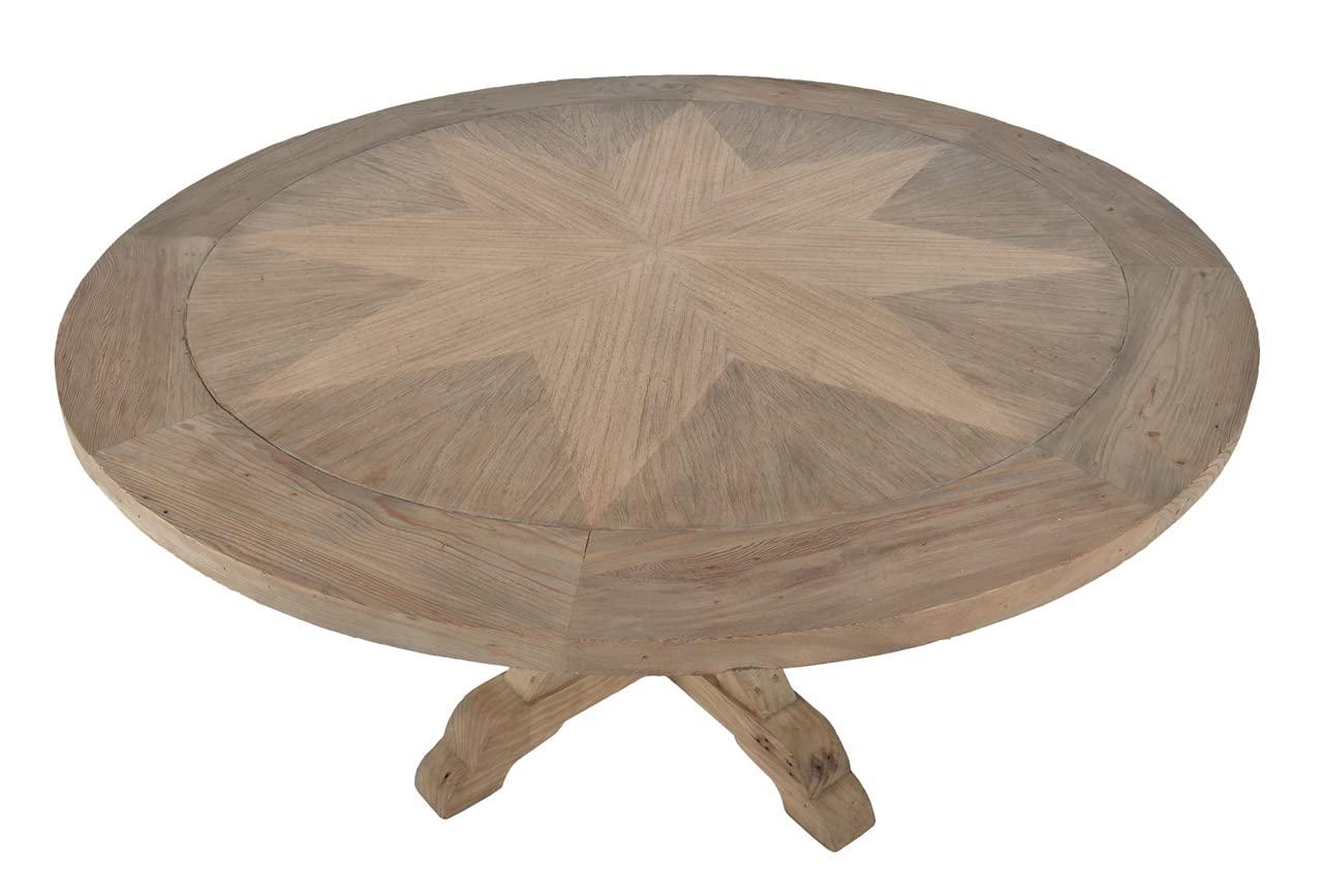AFD Inverness Farmhouse 60'' Round Dining Table