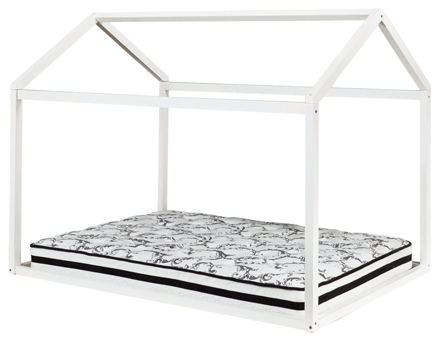 Signature Design by Ashley Flannibrook Contemporary House Bed Frame, Full, White