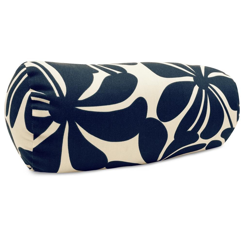 Majestic Home Goods Bolster Pillow Plantation Navy