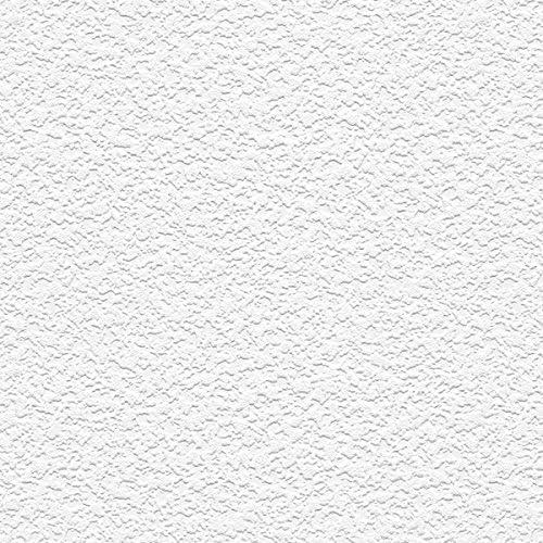 White Textured Vinyl Paintable Wallpaper Roll